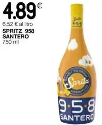 Coop Santero Spritz 958 ml 750 offerta