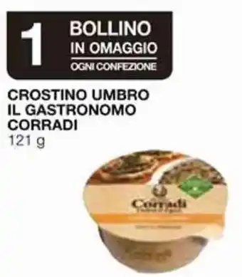 Corradi Crostino Umbro Il Grastronomo 121 g
