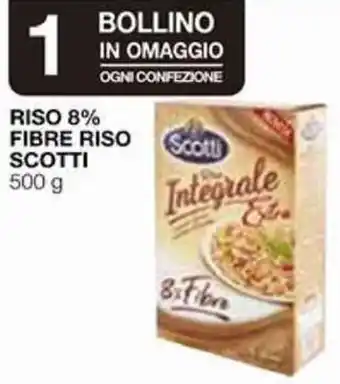Coop Scotti Riso 8% Fibre Riso 500 g offerta