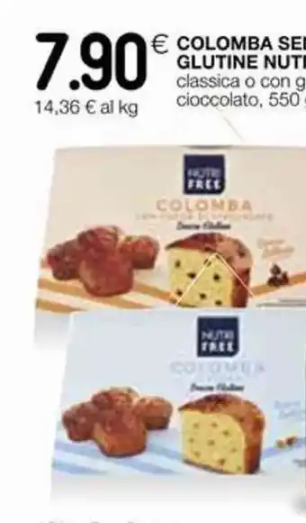 Coop Nutrifree Colomba Senza Glutine 550 g offerta