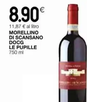 Coop Le Pupille Morellino Di Scansano DOCG 750 ml offerta