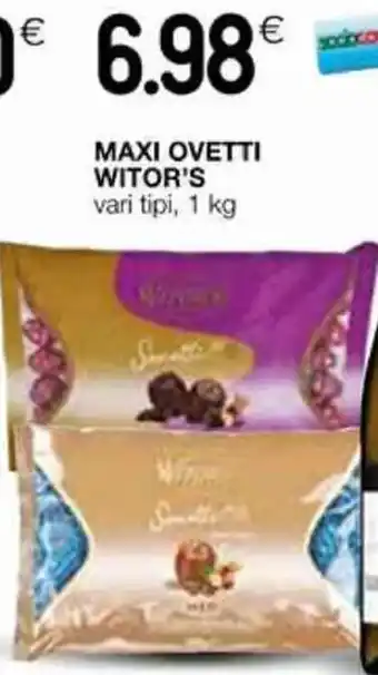 Coop Witor's Maxi Ovetti 1 kg offerta