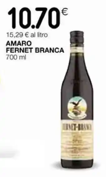 Coop Fernet Branca Amaro 700 ml offerta