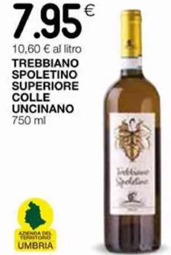 Coop Trebbiano Spoletino Superiore Colle Uncinano 750 ml offerta