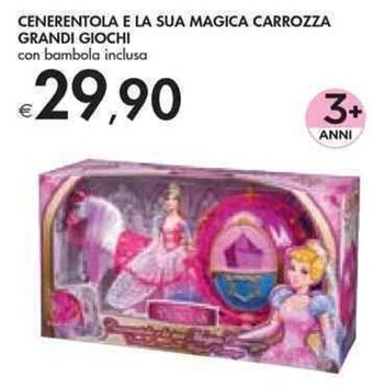 Bennet Cenerentola e La Sua Magica Carrozza Grandi Giochi offerta