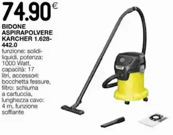 Coop Karcher Bidone Aspirapolvere 1.628-442.0 offerta