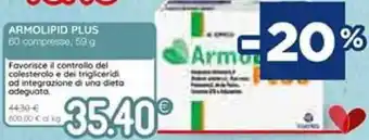 Coop Armolipid Plus 60 compressem 59 g offerta
