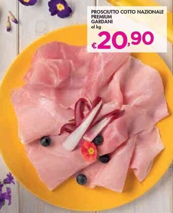 Bennet Prosciutto Cotto Nazionale Premium Gardani offerta