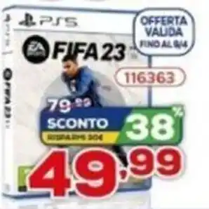 Euronics PS5 Fifa 23 offerta