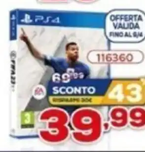 Euronics PS4 Fifa 23 offerta