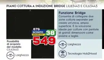 Electrolux Piano Cottura A Induzione Bridge