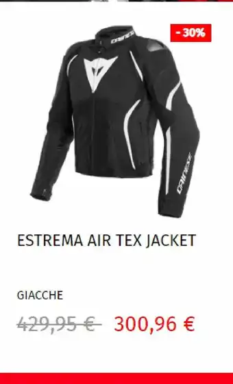 Estrema air tex jacket