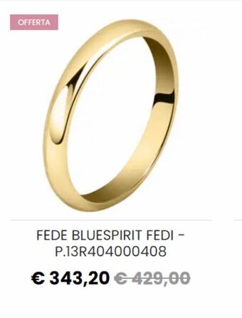 Bluespirit Anello offerta