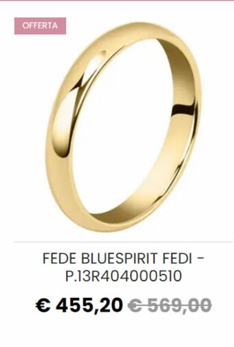 Bluespirit Anello offerta