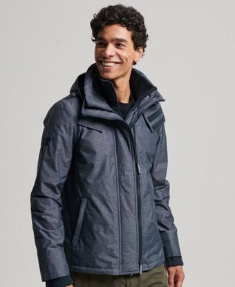 Superdry Giacca con cappuccio e zip a scomparsa arctic sd-windcheater offerta