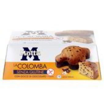 Colomba con gocce di cioccolato senza glutine e lattosio