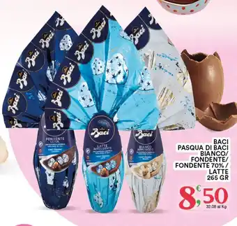 Baci Pasqua Di Baci Bianco/ Fondente / Fondente 70%/Latte 265 gr