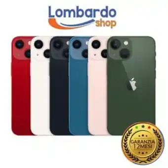 eBay Apple iphone 13 mini ricondizionato 128gb eccellente bianco nero rosso blu offerta