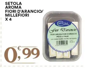 Gecop Setola Aroma Fiori D'Arancio/ Millefiori x 4 offerta