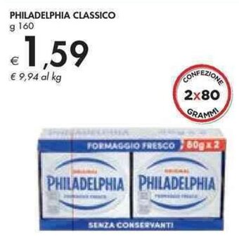 Bennet Philadelphia Classico g 160 offerta
