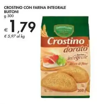 Bennet Buitoni Crostino con Farina Integrale g 300 offerta