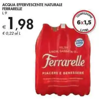 Ferrarelle Acqua Effervescente Naturale L 9