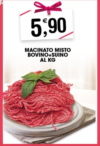 Macinato Misto Bovino + Suino Al Kg