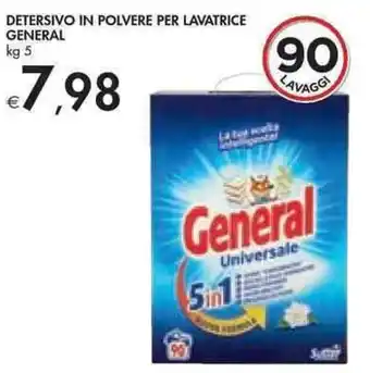 Bennet General Detersivo in Polvere per Lavatrice kg 5 offerta
