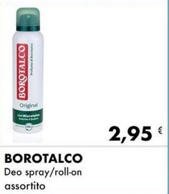 Borotalco Deo spray/roll-on assortito