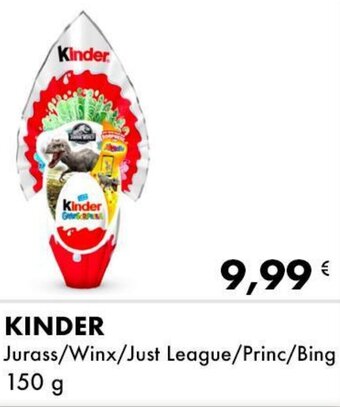Kinder Jurass/Winx/Just League/Princ/Bing 150 g