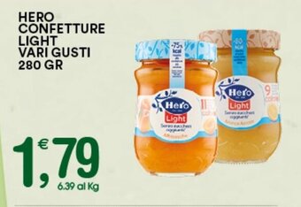 Gecop Hero Confetture Light Vari Gusti 280 gr offerta