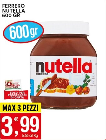Ferrero Nutella 600 gr
