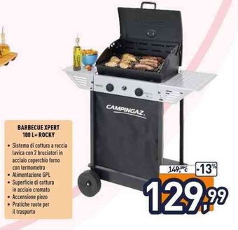 Unieuro Campingaz Barbecue Xpert 100 L+Rocky offerta