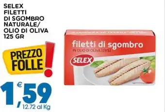 Gecop Selec Filetti di Sgombro Naturale/Olio di Oliva 125 gr offerta