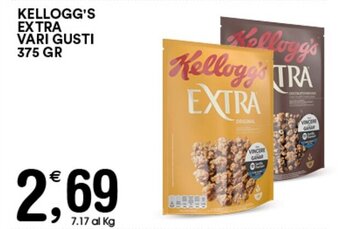 Gecop Kellogg's Extra Vari Gusti 375 gr offerta