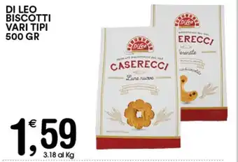 Gecop Di Leo Biscotti Vari Tipi 500 gr offerta