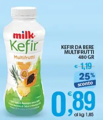 Milk Kefir da Bere Multifrutti 480 gr