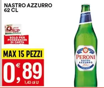 Nastro Azzurro 62 cl