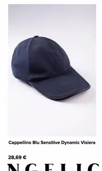 Cappellino blu sensitive