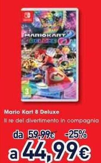 Unieuro Mario Kart 8 Deluxe offerta