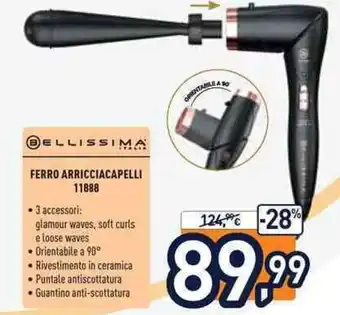 Unieuro Bellissima Ferro Arricciacapelli 11888 offerta