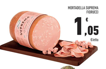 Conad Mortadella Suprema Fiorucci offerta