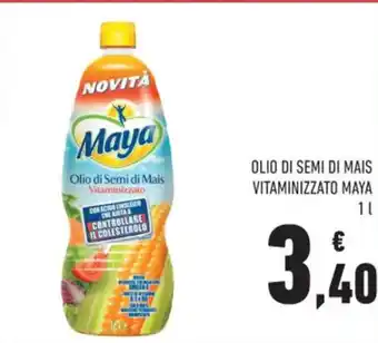 Olio Di Semi Di Mais Vitaminizzato Maya 1 L