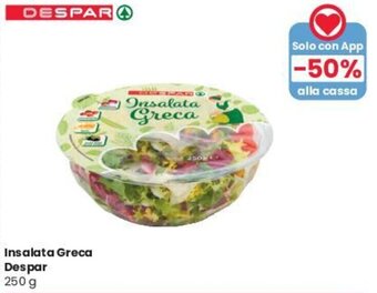 Despar Insalata Greca Despar 250 g offerta