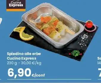 Despar Spiedino alle erbe Cucina Express 230 g offerta