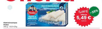 Despar Filetti di merluzzo Findus 360 g offerta