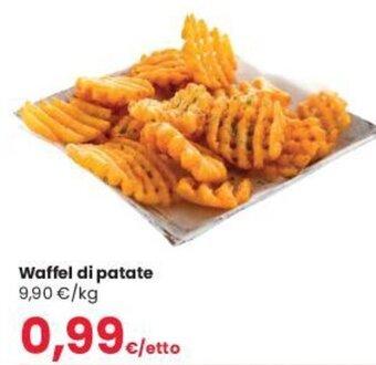 Despar Waffel di patate offerta