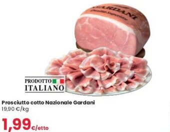 Despar Prosciutto cotto Nazionale Gardani offerta
