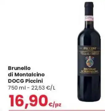 Despar Piccini Brunello di Montalcino DOCG 750 ml offerta