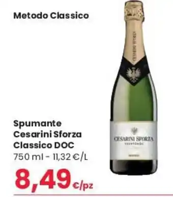 Despar Spumante Cesarini Sforza Classico DOC 750 ml offerta